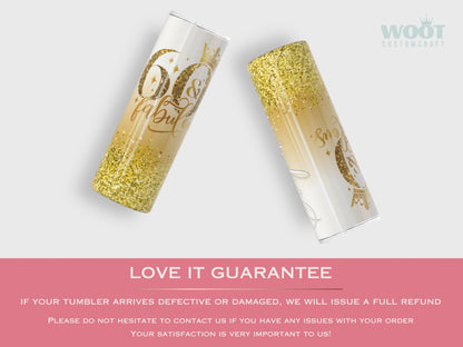 Personalized 60th Birthday Tumbler - 60 and Fabulous Gift Cup for Her