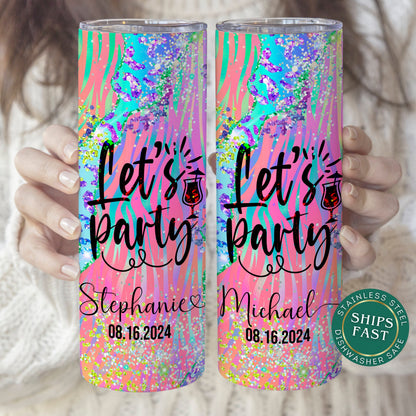 Personalized Party Tumbler - Custom Travel Cup for Celebrations