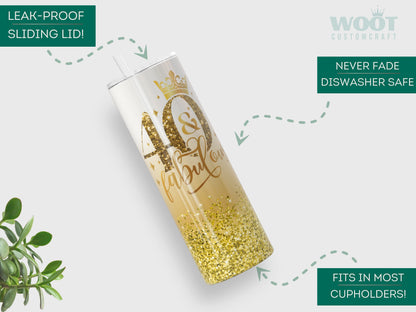 Personalized 40th Birthday Tumbler - Fabulous Gift Travel Cup for Her