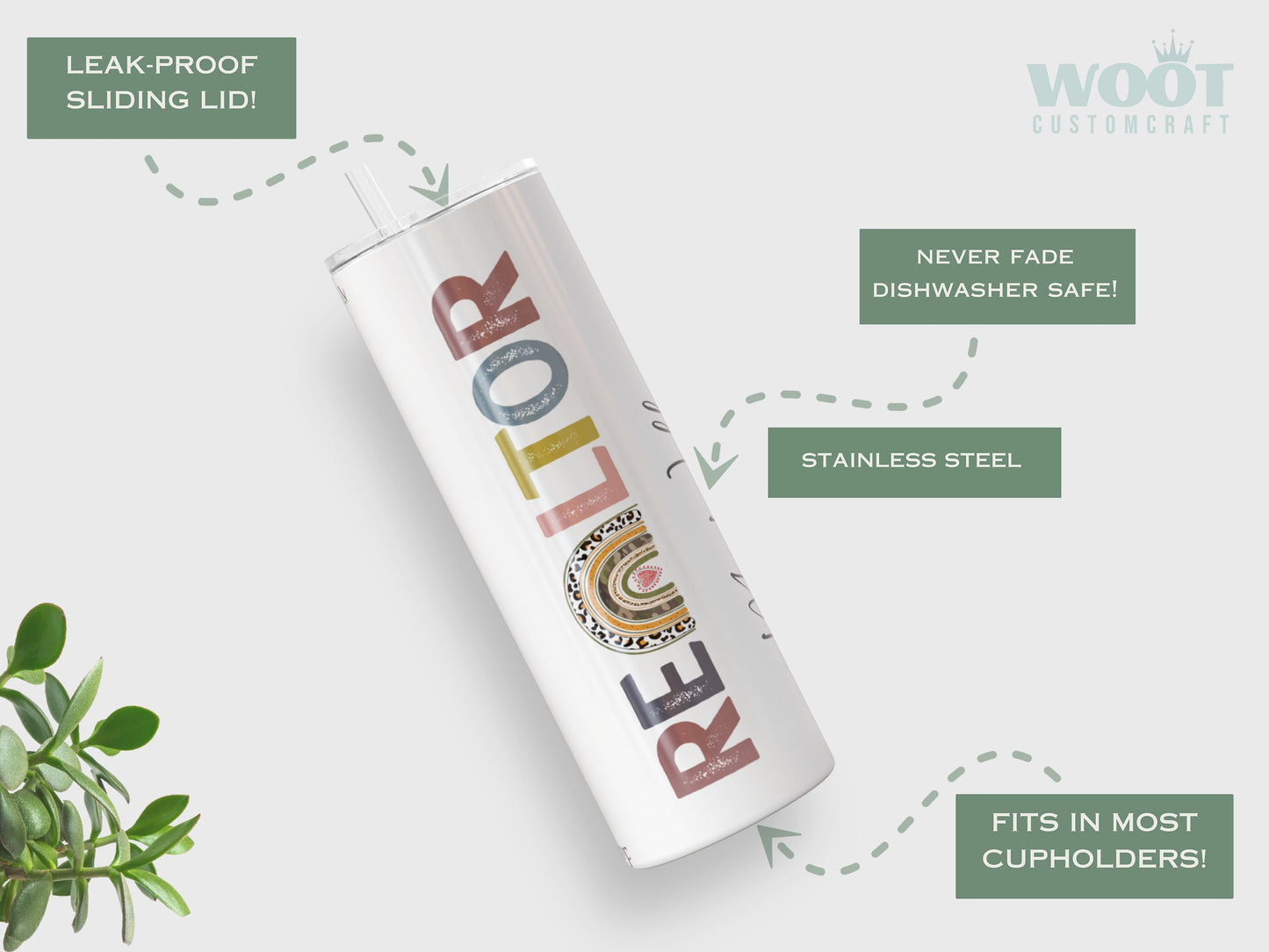 Personalized Realtor Tumbler - Perfect Gift for Real Estate Agents and Closing Thank You