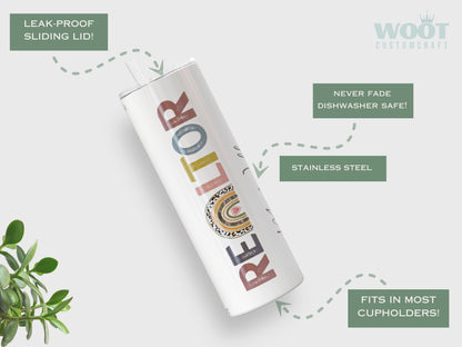 Personalized Realtor Tumbler - Perfect Gift for Real Estate Agents and Closing Thank You