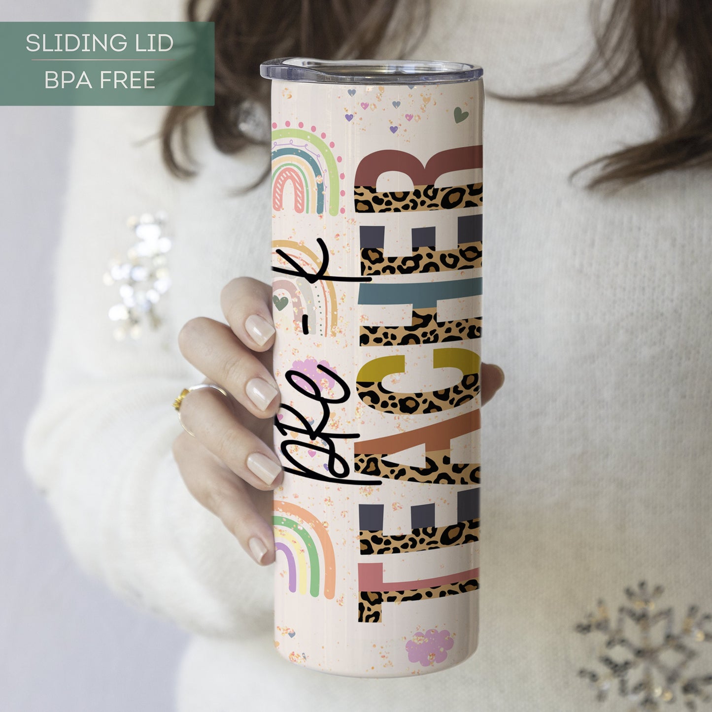 Cheetah Tumbler Pre K Gift Idea