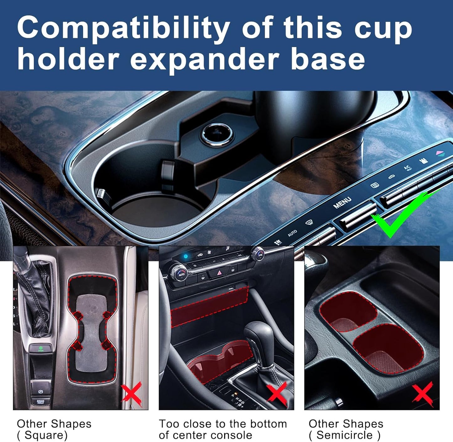 Ultimate Car Cup Holder Expander