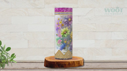 Customized Daisy Tumbler - Teacher Appreciation Gift for Back to School