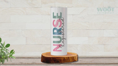 Personalized RN Tumbler - Custom Registered Nurse Graduation Gift | Ideal Cup for RNs