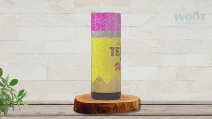 Personalized Teacher Tumbler - Gift for Teacher Appreciation