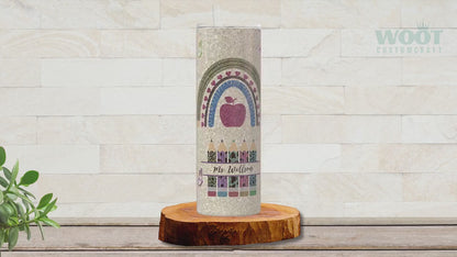 Custom Teacher Travel Tumbler - It Takes a Big Heart to Shape Little Minds Gift