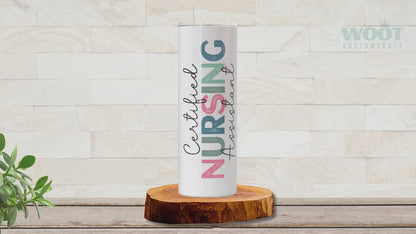 CNA Tumbler Personalized, CNA Nurse Gift, Custom CNA Nurse Tumbler, Cna Tumbler Cup, Certified Nursing Assistant Tumbler, Cna Gift For Cna